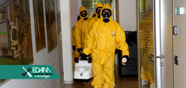 EDAM sanificazione e disinfezione ambienti da virus disinfezione ambienti da virus metodo EDAM