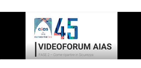 Matteo Bistoletti relatore al webinair AIAS sulla disinfezione ambienti