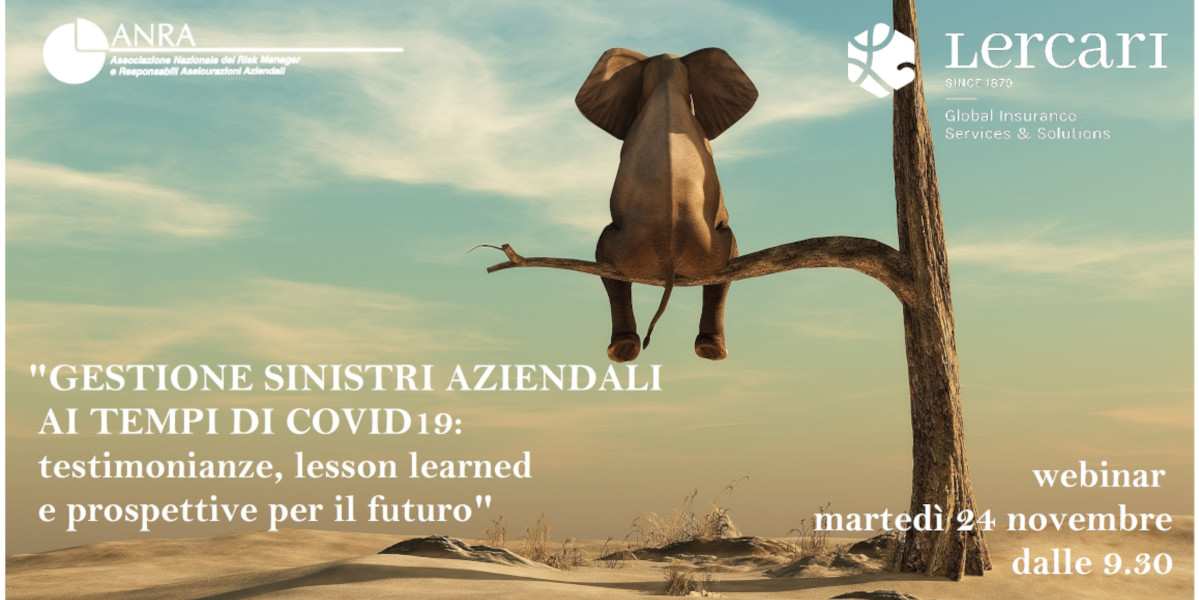 gestione dei sinistri ai tempi del covid Matteo Bistoletti relatore webinair ANRA